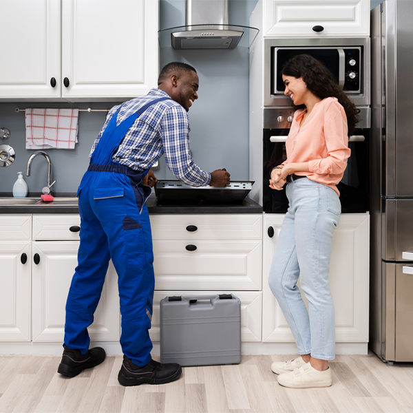 what kind of warranty do you offer on your cooktop repair services in Bethany